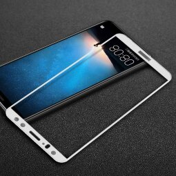Защитное стекло 3D для Huawei Mate 10 Lite / Nova 2i (белый)