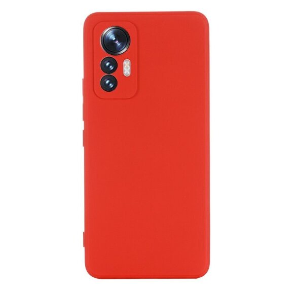 Силиконовый чехол Mobile Shell для Xiaomi 12 Lite (красный)