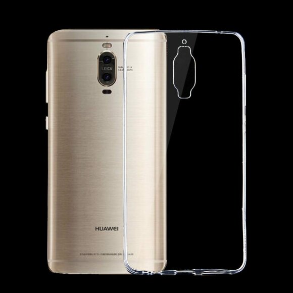 Силиконовый TPU чехол для Huawei Mate 9 Pro (прозрачный)