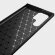 Чехол-накладка Carbon Fibre для Samsung Galaxy S22 Ultra (черный)