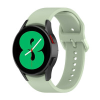 Силиконовый ремешок для Samsung Galaxy Watch 5 / Watch 5 Pro (серо-зеленый)