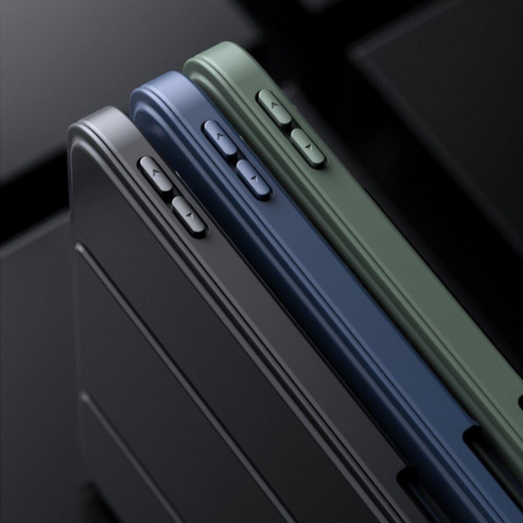 Чехол Drop-Resistant для Apple iPad Pro 12.9 (2021) (черный) Чехол Drop-Resistant для Apple iPad Pro 12.9 (2021) (черный)