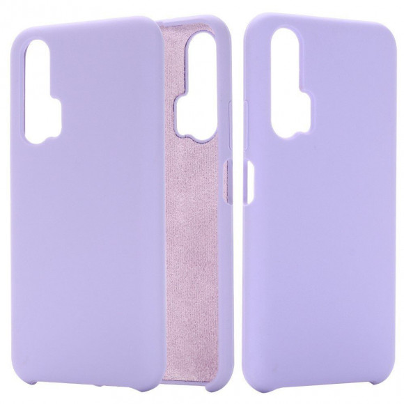 Силиконовый чехол Mobile Shell для Honor 20 Pro (фиолетовый)
