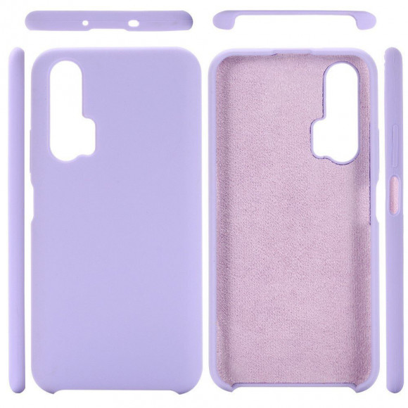 Силиконовый чехол Mobile Shell для Honor 20 Pro (фиолетовый)