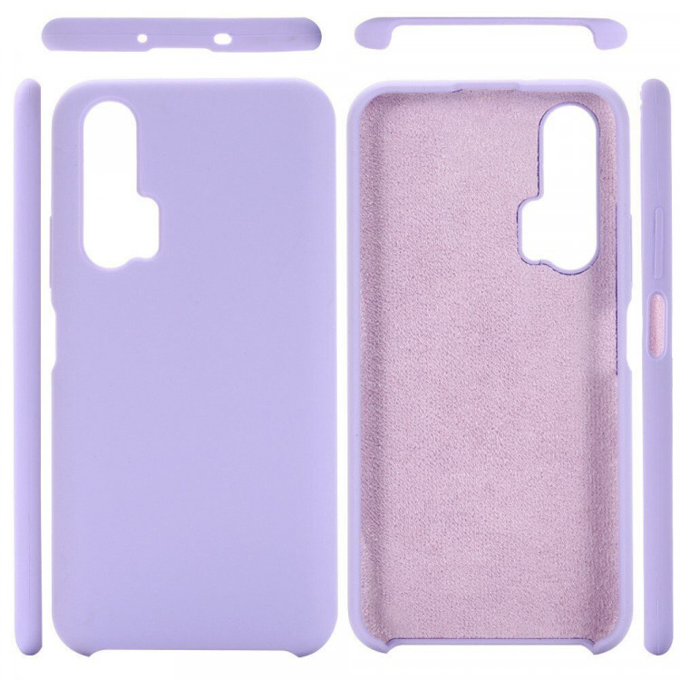 Силиконовый чехол Mobile Shell для Honor 20 Pro (фиолетовый)