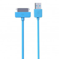 Кабель REMAX Safe для iPhone 3g / 3gs / 4 / 4s / iPad (голубой)
