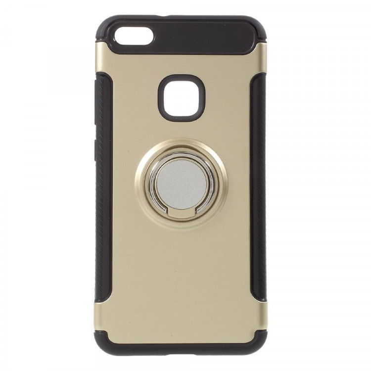 Чехол Hybrid Kickstand для Huawei P10 Lite (золотой)