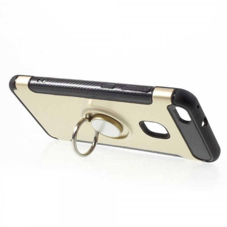 Чехол Hybrid Kickstand для Huawei P10 Lite (золотой)
