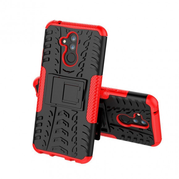 Чехол Hybrid Armor для Huawei Mate 20 Lite (черный + красный) Чехол Hybrid Armor для Huawei Mate 20 Lite (черный + красный)