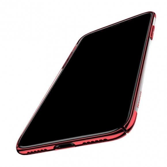 Чехол-накладка Baseus Glitter для iPhone X (красный) Чехол-накладка Baseus Glitter для iPhone X (красный)