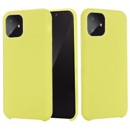 Силиконовый чехол Mobile Shell для iPhone 11 (желтый)