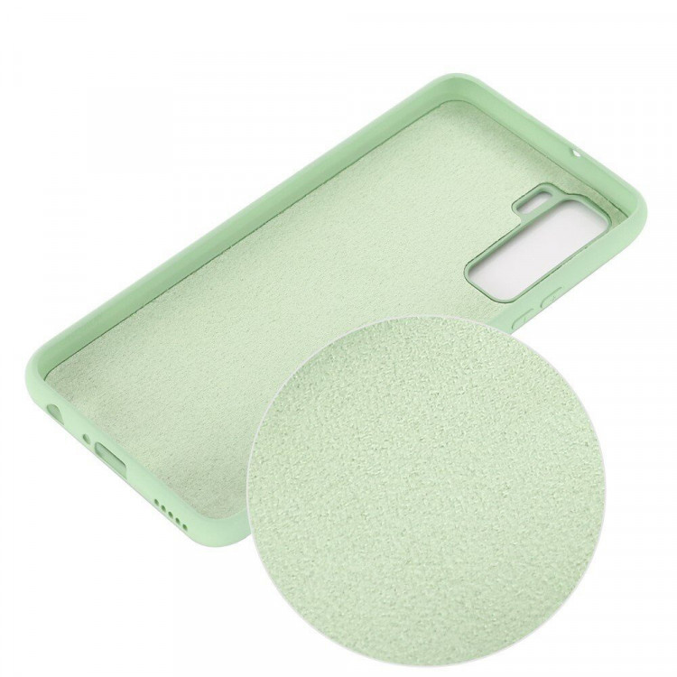 Силиконовый чехол Mobile Shell для Honor 30S (CDY-NX9A) (зеленый)