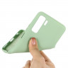 Силиконовый чехол Mobile Shell для Honor 30S (CDY-NX9A) (зеленый)