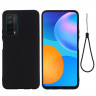Силиконовый чехол Mobile Shell для Huawei P smart 2021 (черный)