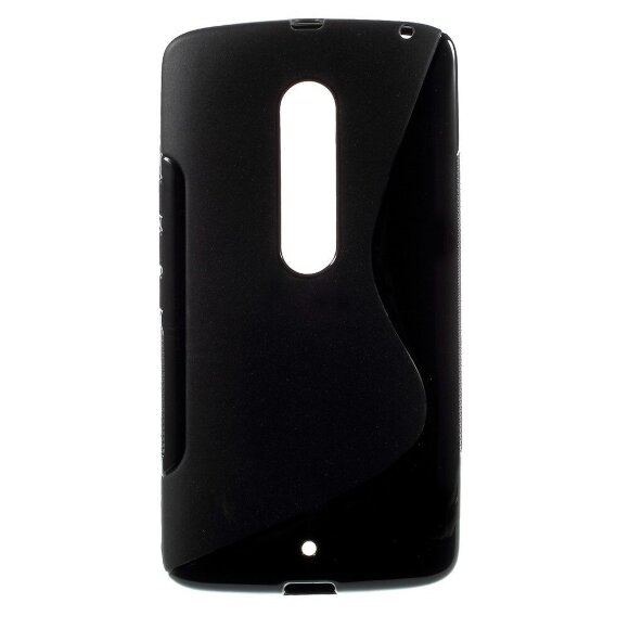 Нескользящий чехол для Motorola Moto X Style (черный)