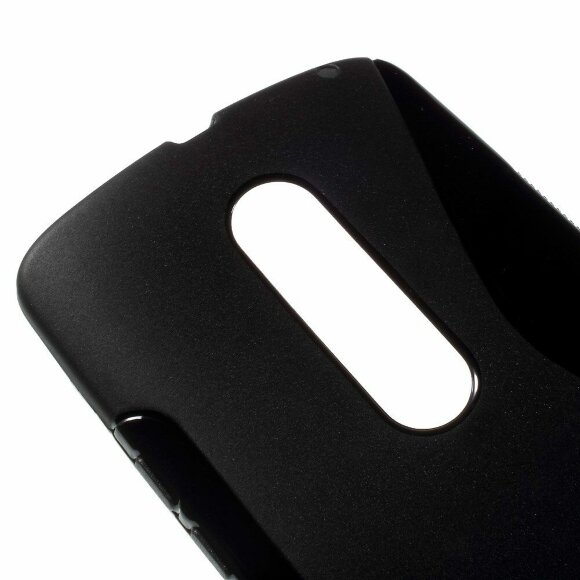 Нескользящий чехол для Motorola Moto X Style (черный)