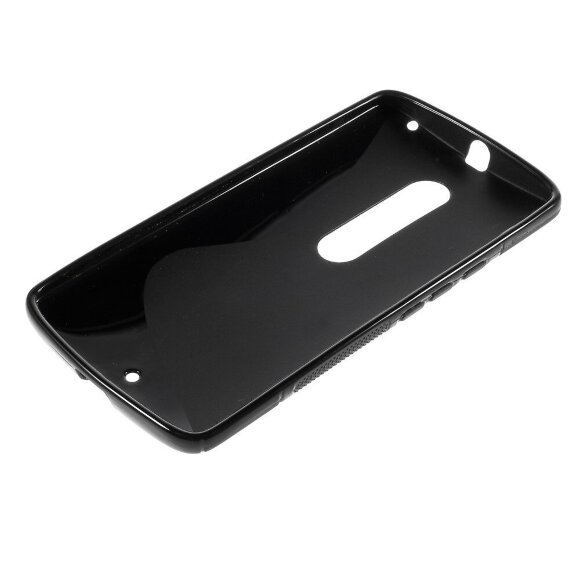 Нескользящий чехол для Motorola Moto X Style (черный)
