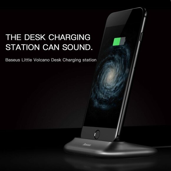 Док-станция Baseus для iPhone 8 / 8 Plus / 7 / 7 Plus / 6 / 6S / 6 Plus / 6S Plus (черный)