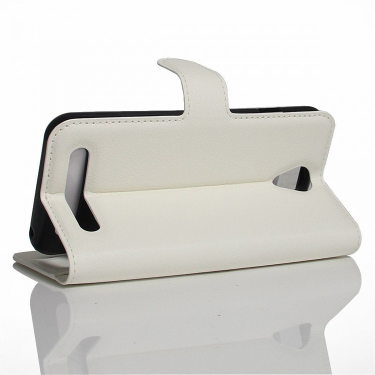 Чехол с визитницей для Lenovo Vibe C2 (белый)