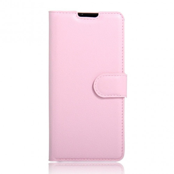 Чехол с визитницей для Asus Zenfone Max (ZC550KL) (розовый)