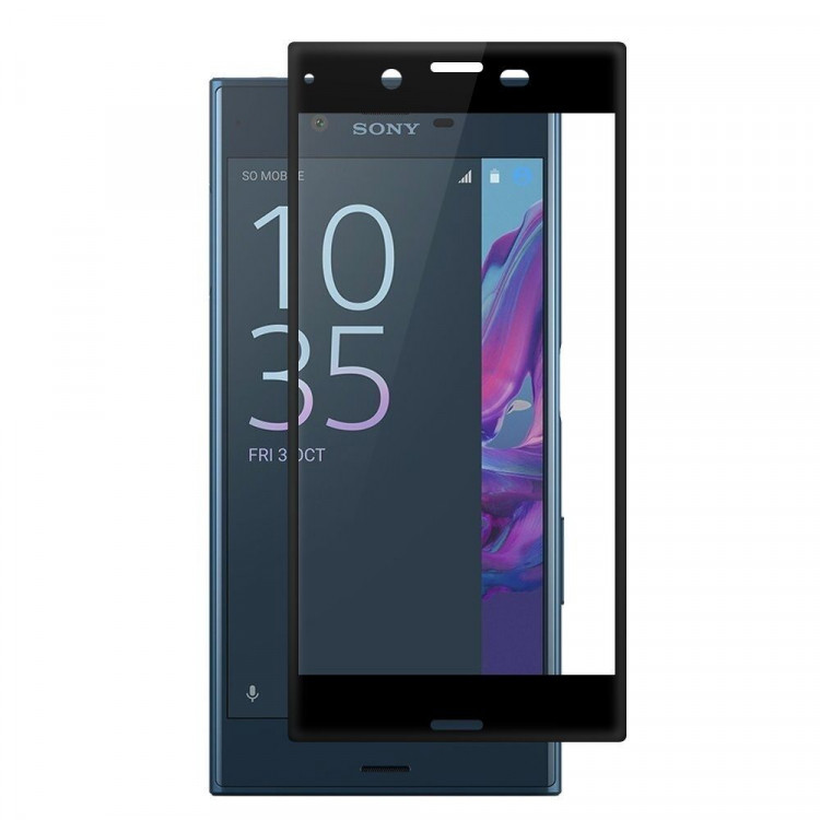 3D - Защитное стекло для Sony Xperia XZ / XZs (черный)