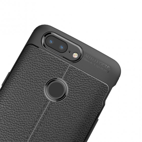 Чехол-накладка Litchi Grain для OnePlus 5T (черный) Чехол-накладка Litchi Grain для OnePlus 5T (черный)