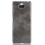 Кожаная накладка-чехол Litchi Texture для Sony Xperia 10 (серый)