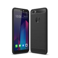 Чехол-накладка Carbon Fibre для HTC Desire 12+ (Plus) (черный) Чехол-накладка Carbon Fibre для HTC Desire 12+ (Plus) (черный)
