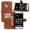 Чехол с визитницей для ZTE Blade V7 Lite (коричневый)