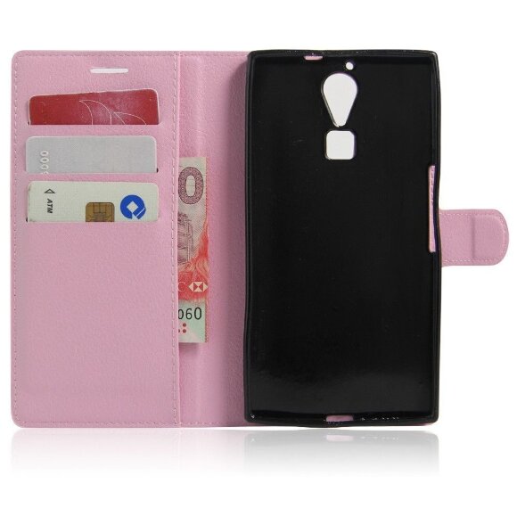 Чехол с визитницей для DOOGEE F5 / F5 Pro (розовый) Чехол с визитницей для DOOGEE F5 / F5 Pro (розовый)