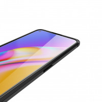 Чехол-накладка Litchi Grain для Realme GT2 Pro (черный)