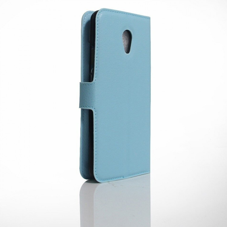 Чехол с визитницей для Meizu MX5 (голубой)