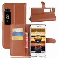 Чехол с визитницей для Meizu Pro 7 (коричневый) Чехол с визитницей для Meizu Pro 7 (коричневый)