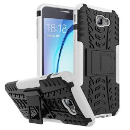 Чехол Hybrid Armor для Samsung Galaxy J7 Prime SM-G610F/DS (черный + белый) (On7 2016 SM-G6100)