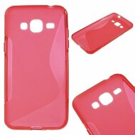 Нескользящий чехол для Samsung Galaxy J3 (2016) SM-J320F/DS (красный) Нескользящий чехол для Samsung Galaxy J3 (2016) SM-J320F/DS (красный)