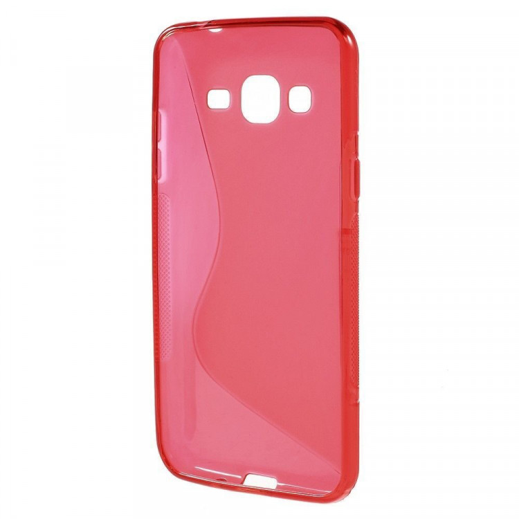 Нескользящий чехол для Samsung Galaxy J3 (2016) SM-J320F/DS (красный)