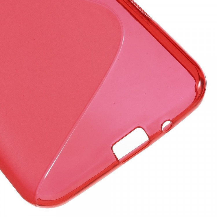 Нескользящий чехол для Samsung Galaxy J3 (2016) SM-J320F/DS (красный)