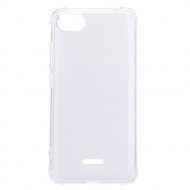 Силиконовый чехол с усиленными бортиками для Xiaomi Redmi 6A (прозрачный) Силиконовый чехол с усиленными бортиками для Xiaomi Redmi 6A (прозрачный)