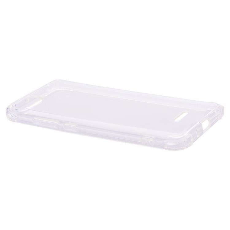 Силиконовый чехол с усиленными бортиками для Xiaomi Redmi 6A (прозрачный)