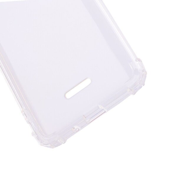 Силиконовый чехол с усиленными бортиками для Xiaomi Redmi 6A (прозрачный) Силиконовый чехол с усиленными бортиками для Xiaomi Redmi 6A (прозрачный)