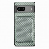 Чехол с магнитным держателем карт для Google Pixel 8 (зеленый)