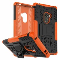 Чехол Hybrid Armor для Xiaomi Mi Mix (черный + оранжевый)