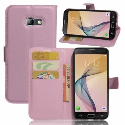Чехол с визитницей для Samsung Galaxy A5 (2017) SM-A520F (розовый)