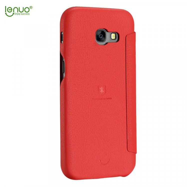 Чехол LENUO для Samsung Galaxy A7 (2017) SM-A720F (красный)