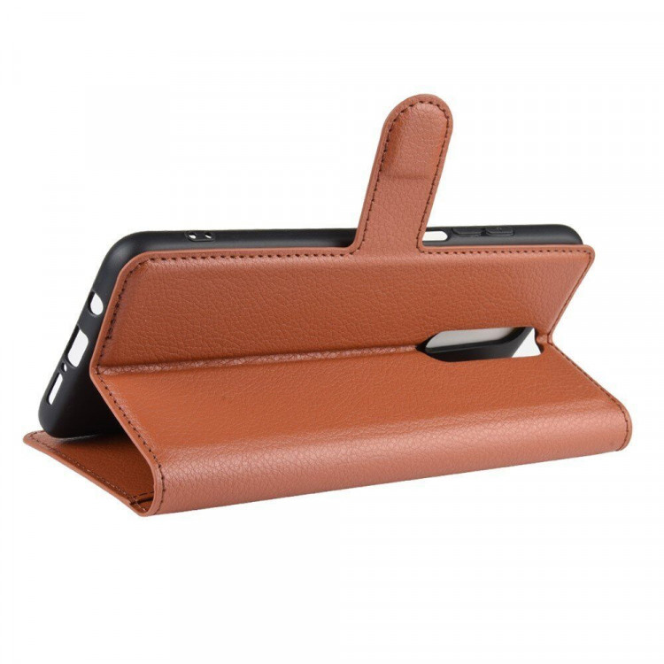 Чехол для Xiaomi Redmi K30 (коричневый)