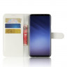Чехол с визитницей для Samsung Galaxy S9+ (белый)