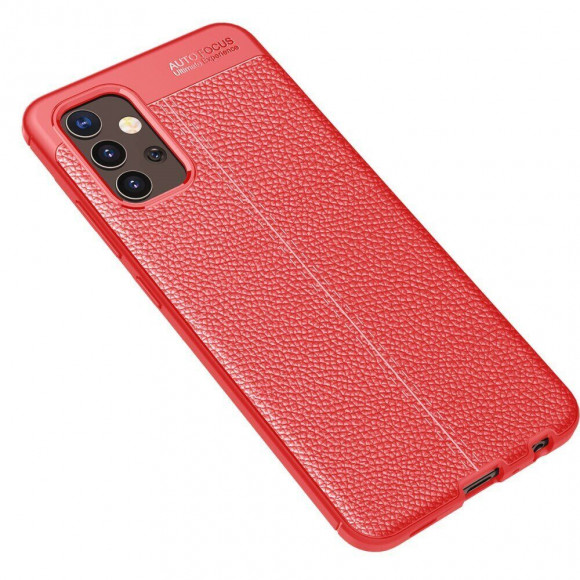 Чехол-накладка Litchi Grain для Samsung Galaxy A32 SM-A325F (красный) Чехол-накладка Litchi Grain для Samsung Galaxy A32 SM-A325F (красный)