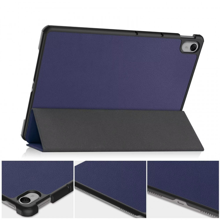 Планшетный чехол для Huawei MatePad 11.5 2023 BTK-AL09, BTK-W09 (темно-синий)