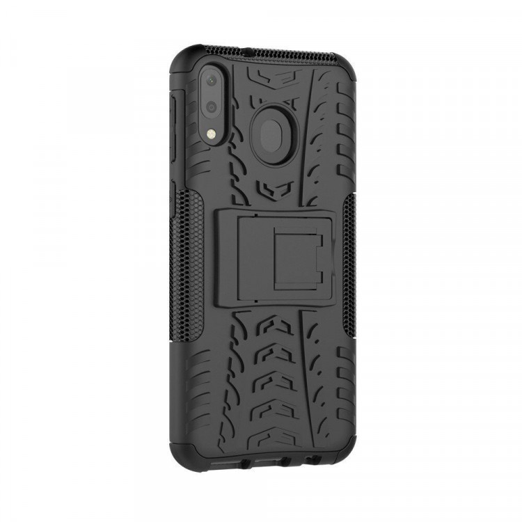 Чехол Hybrid Armor для Samsung Galaxy M20 (черный)