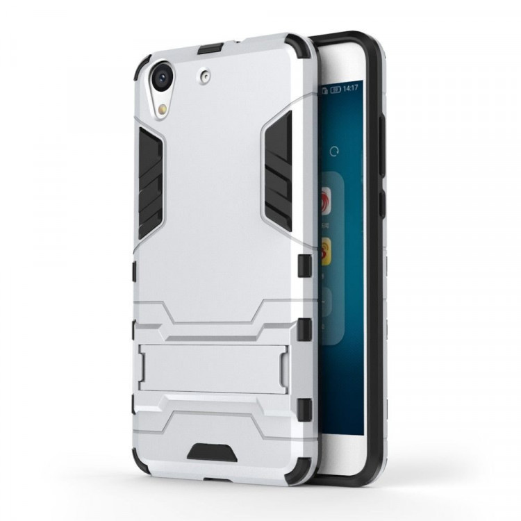 Чехол Duty Armor для Huawei Y6 II (серебряный)